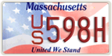 Massachusetts, Specialty plates (AB 1234)