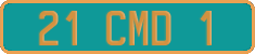 French license plate, Diplomatic