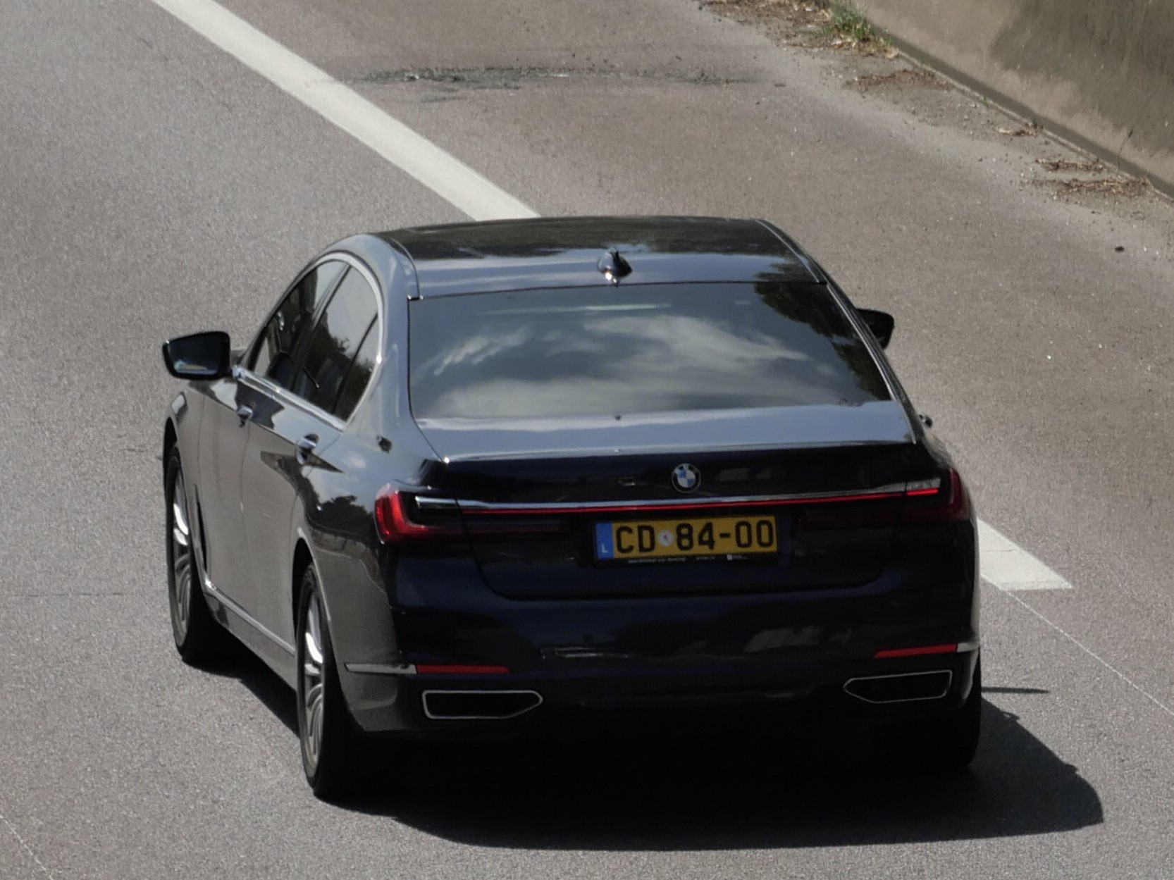 CD 84-00, BMW 7 Series 6th gen (G11/G12), facelift, 2019–2022