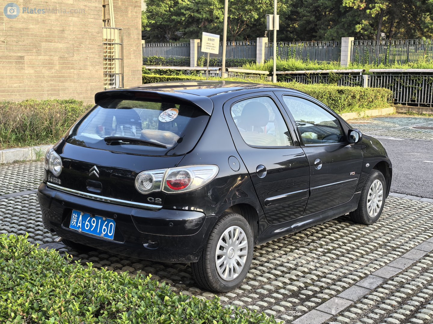 陕A·69160, Citroёn C2 1st gen (T21; CN-market), 2006–2013