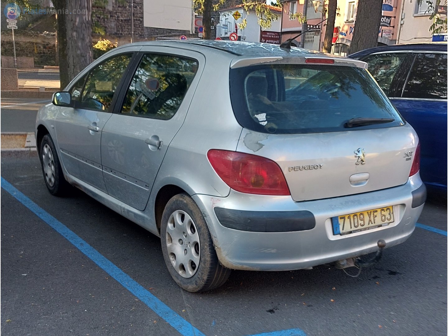 7109 XF 63, Peugeot 307 1st gen 5-door Hatch (T5/T6), 2001–2008 (–2011 for LATAM- and –2014 for CN-market)
