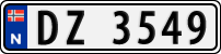 License plate of Norway, Trailers, motorcycles, special vehicles