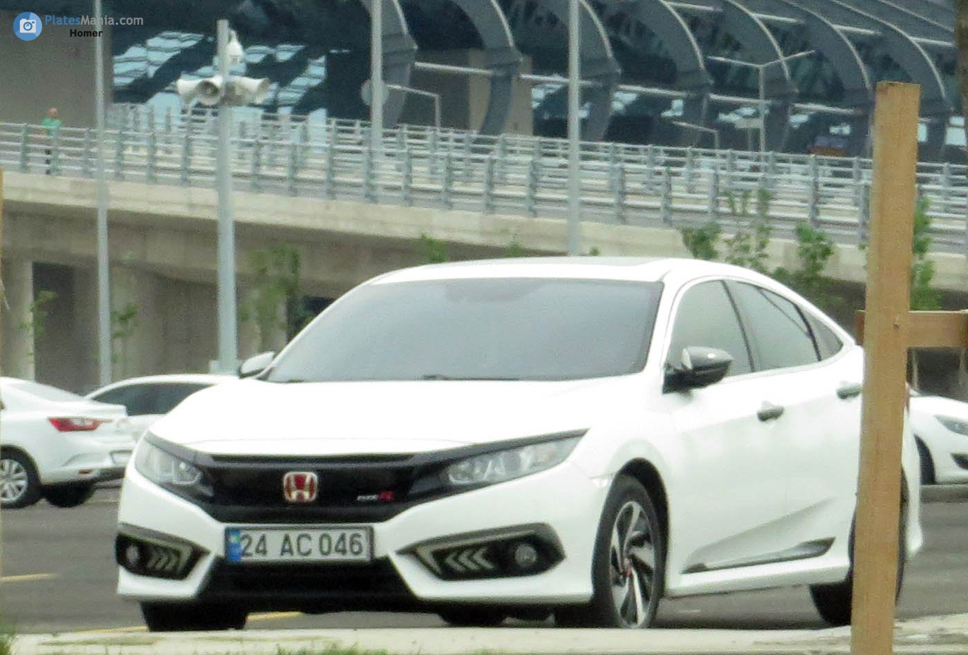 24 AC 046, Honda Civic 10th gen Sedan (FC), 2015–2022