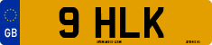 License plate of the United Kingdom, 1932 year system