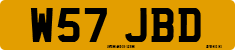 License plate of the United Kingdom, 1983 year system