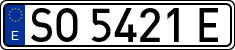 License plates of Spain, 1971 year series