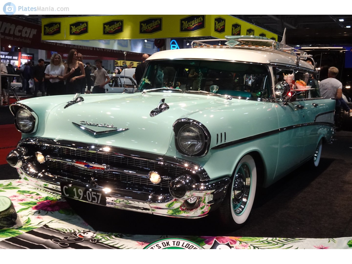 C 19.057, Chevrolet 210 2nd gen 1956 4-door Sedan (2103-1019; A-body), 1st facelift, 1955–1956