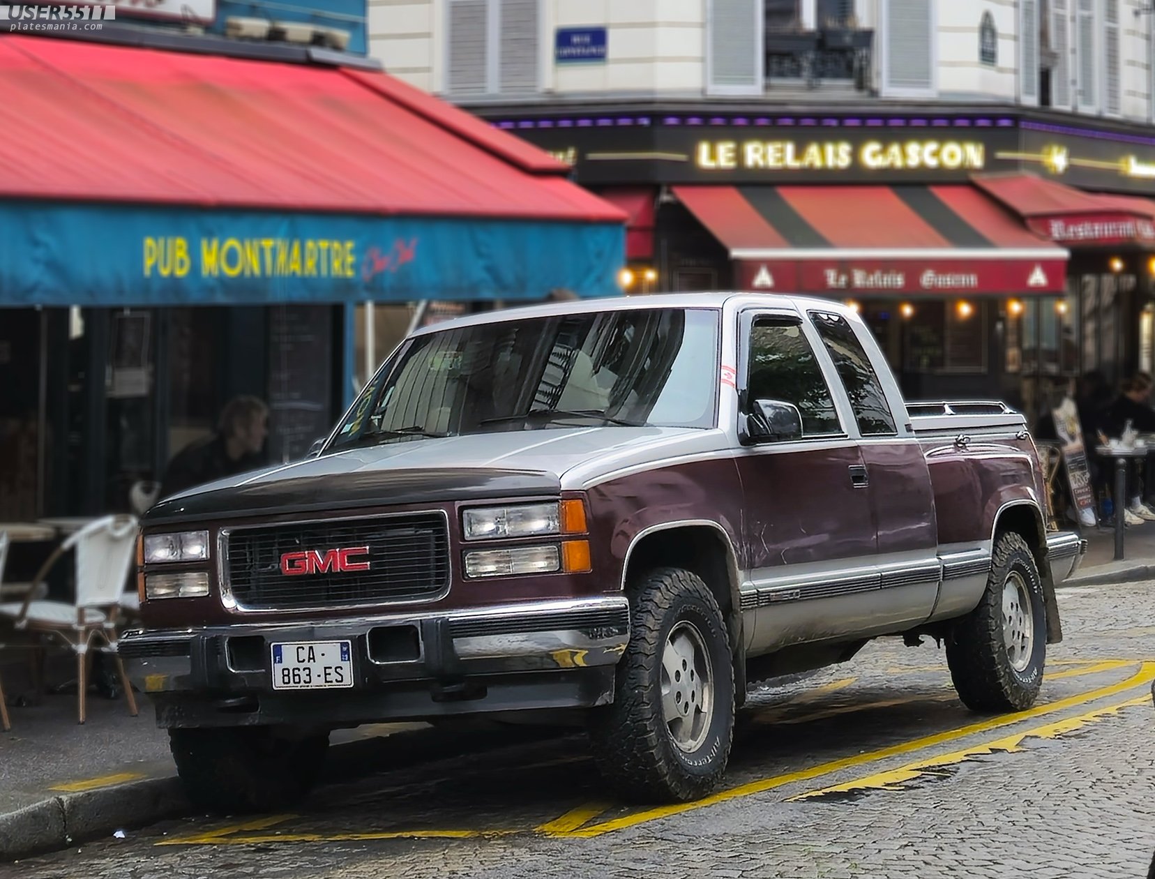 CA-863-ES, GMC Sierra 1st gen (GMT400), 1988–1998