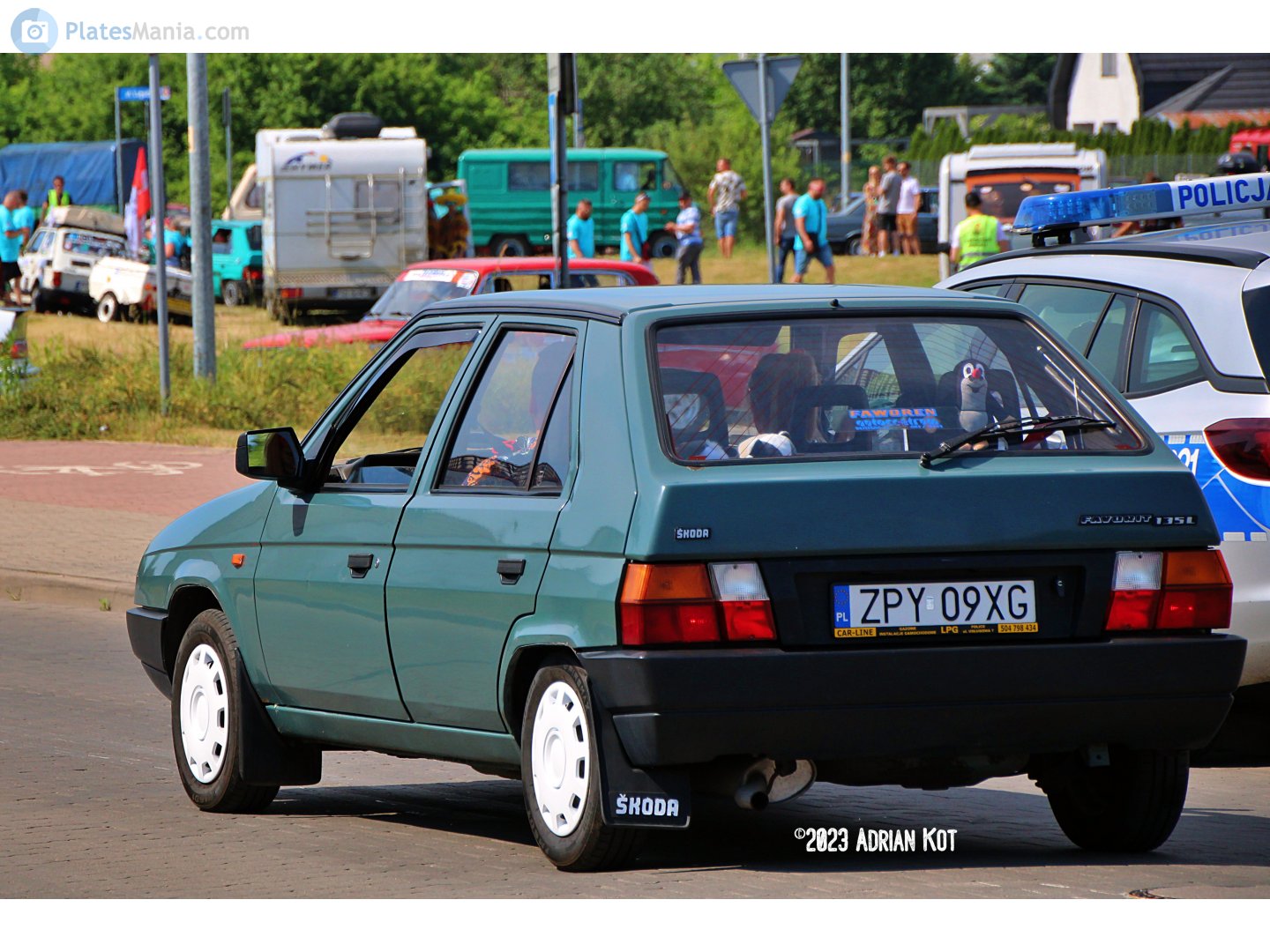 ZPY 09XG, Skoda Favorit 1st gen Hatch (Type 781), 1987–1995