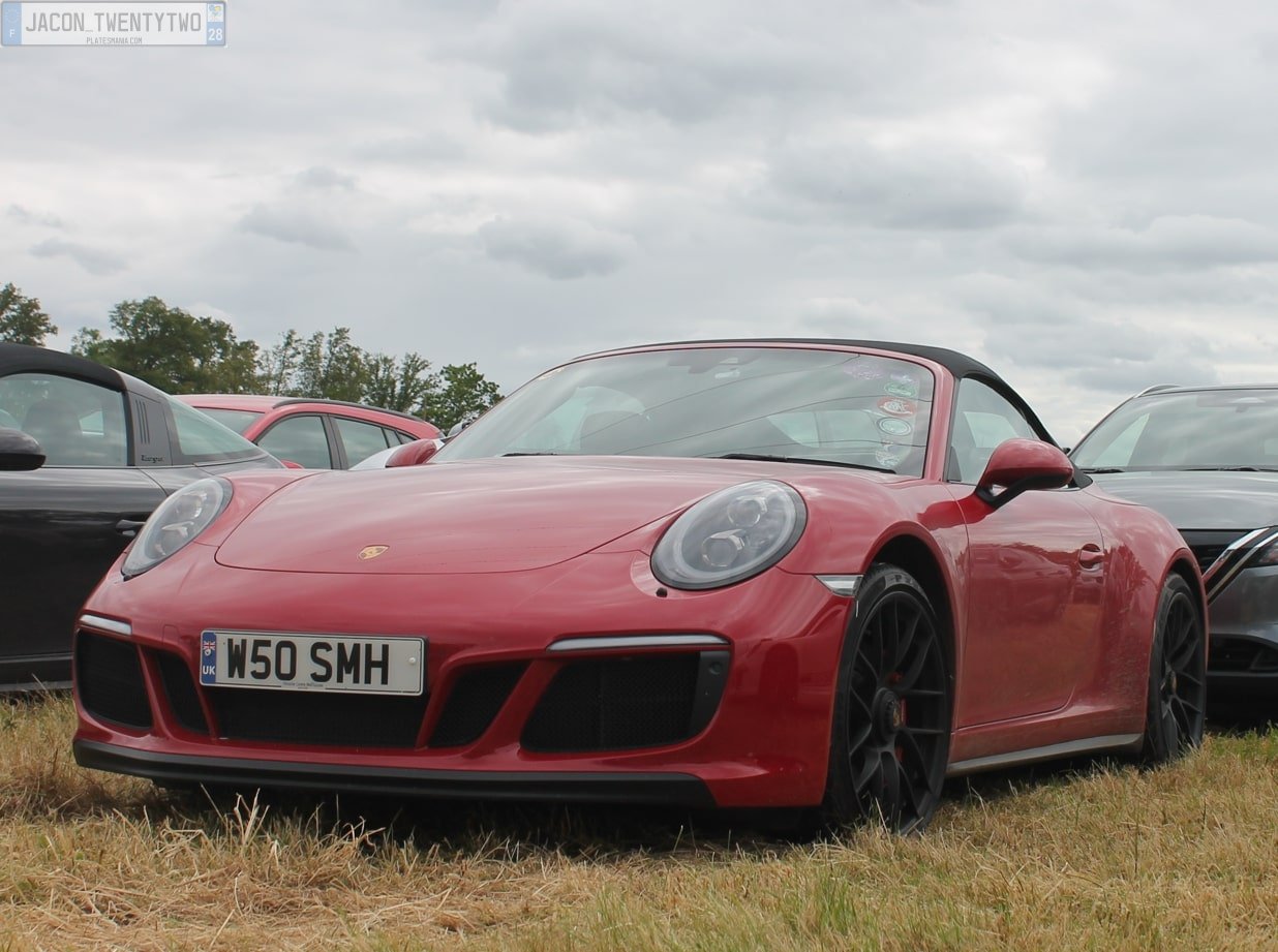 W50SMH, Porsche 911 7th gen Cabrio (991.2), facelift, 2015–2019