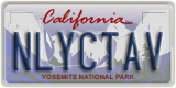 California, Vanity Plates