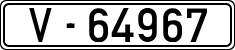 License plates of Spain, 1900 year series
