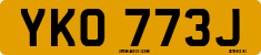 License plate of the United Kingdom, 1963 year system