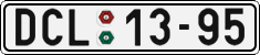 License plate of the Czech Republic, Cars (1960)