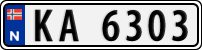License plate of Norway, Trailers, motorcycles, special vehicles