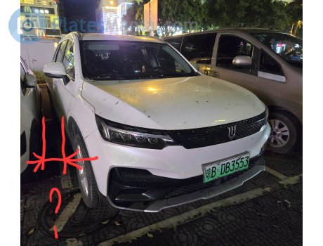 琼B·DB3553, Skywell EV6