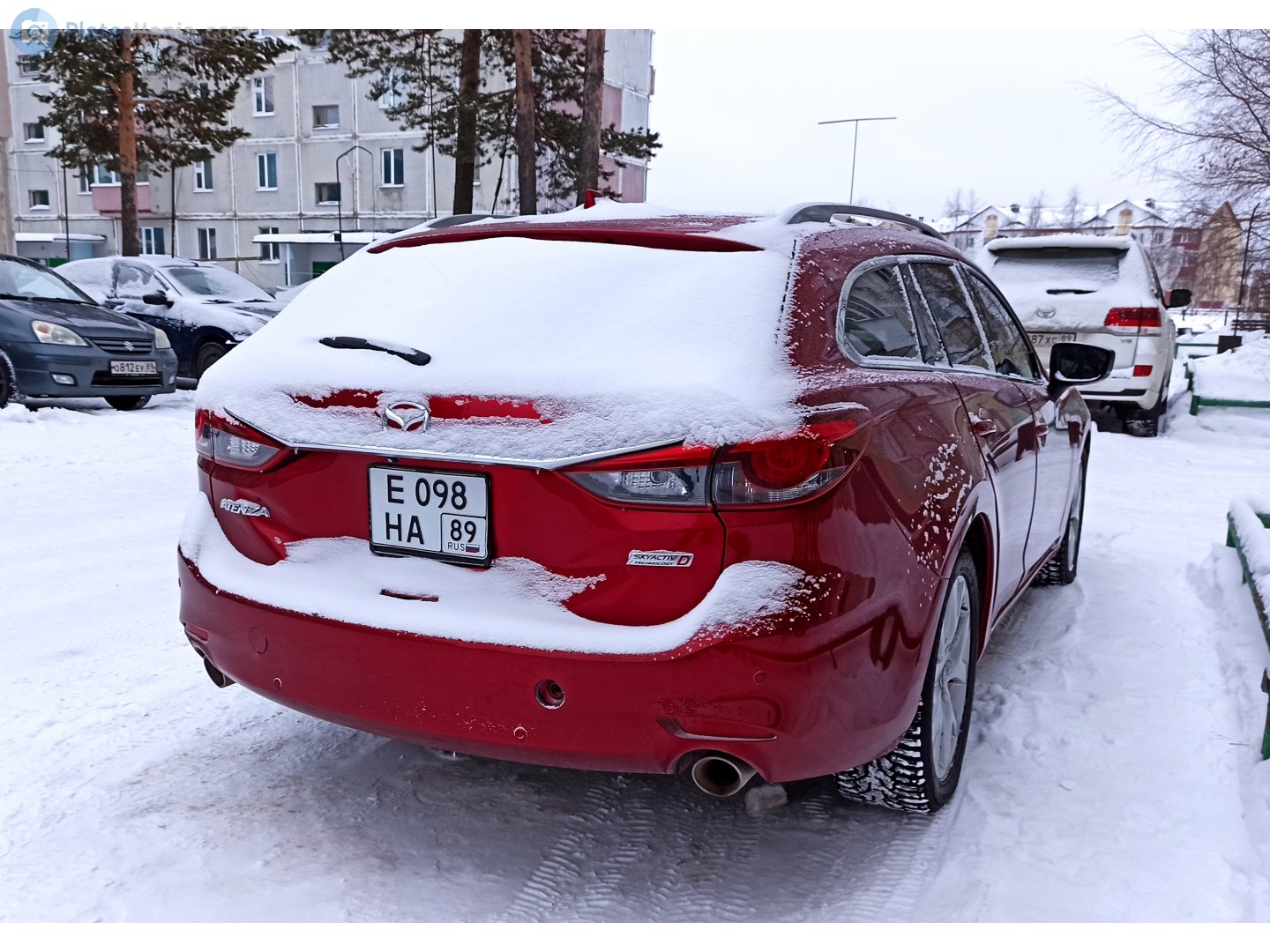 е 098 на 89, Mazda Atenza 3rd gen Tourer Wagon (GL), facelift, 2018–2019