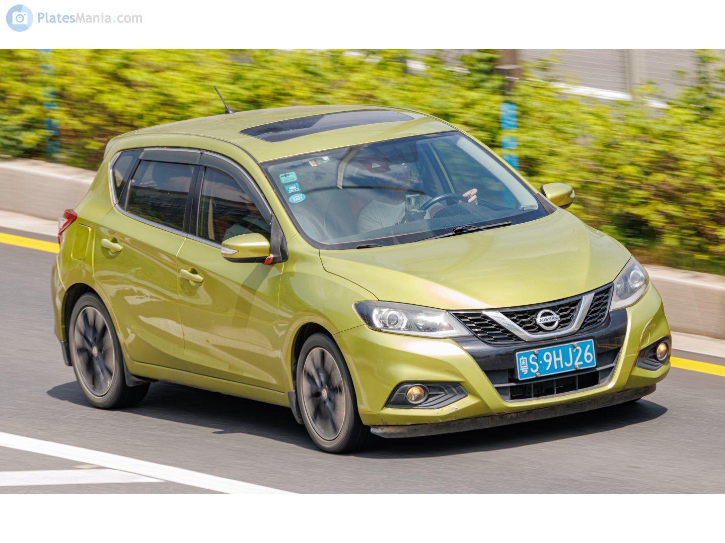 粤S·9HJ26, Nissan Tiida 3rd gen (C13; CN-market), 2016–