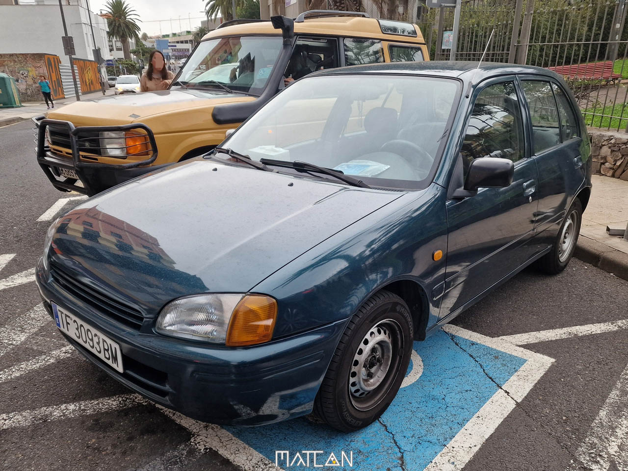 TF 3093 BM, Toyota Starlet 5th gen 5-door Hatch (P90), 1996–1999