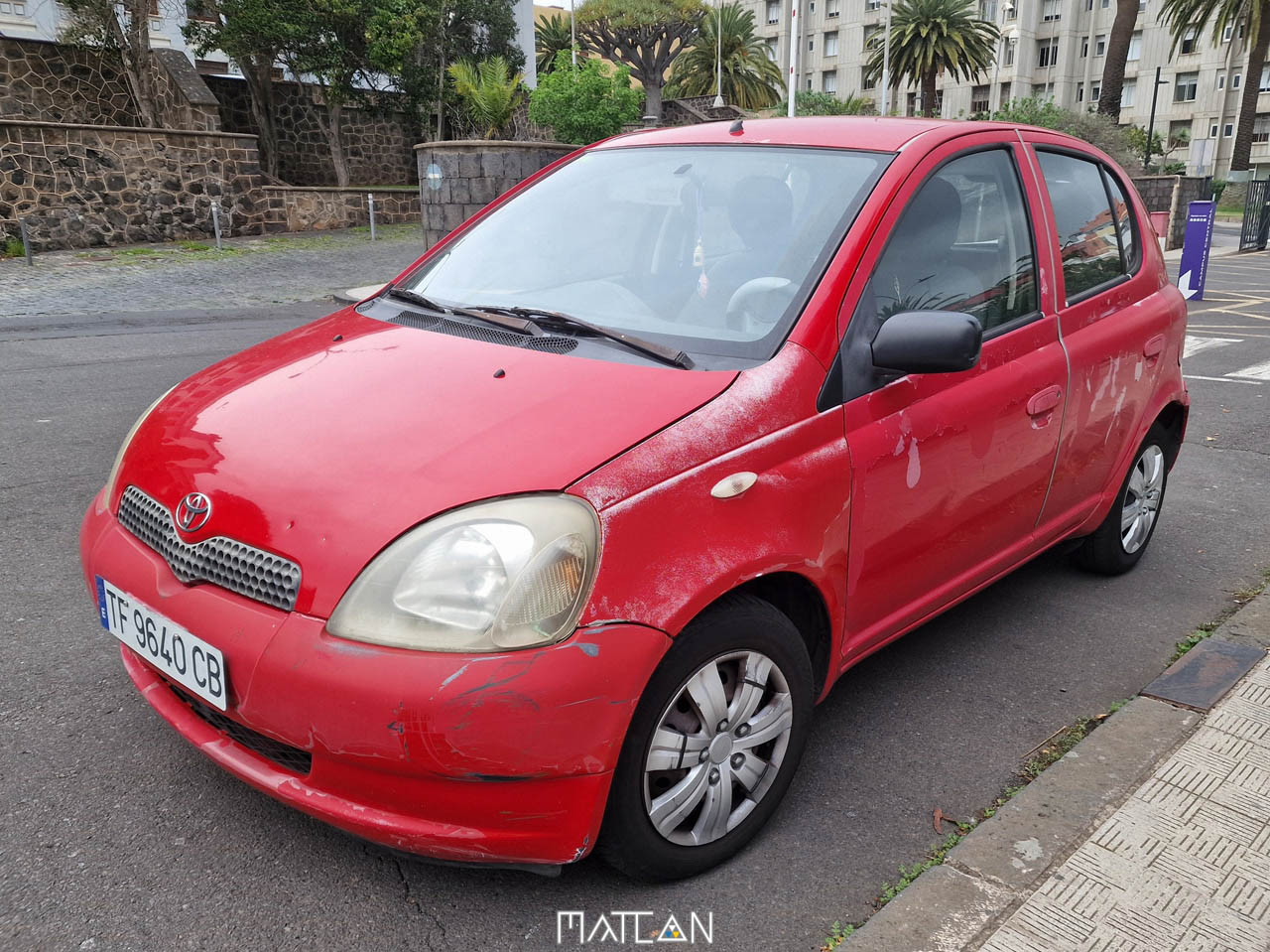TF 9640 CB, Toyota Yaris 1st gen 5-door Hatch (XP10), 1999–2005