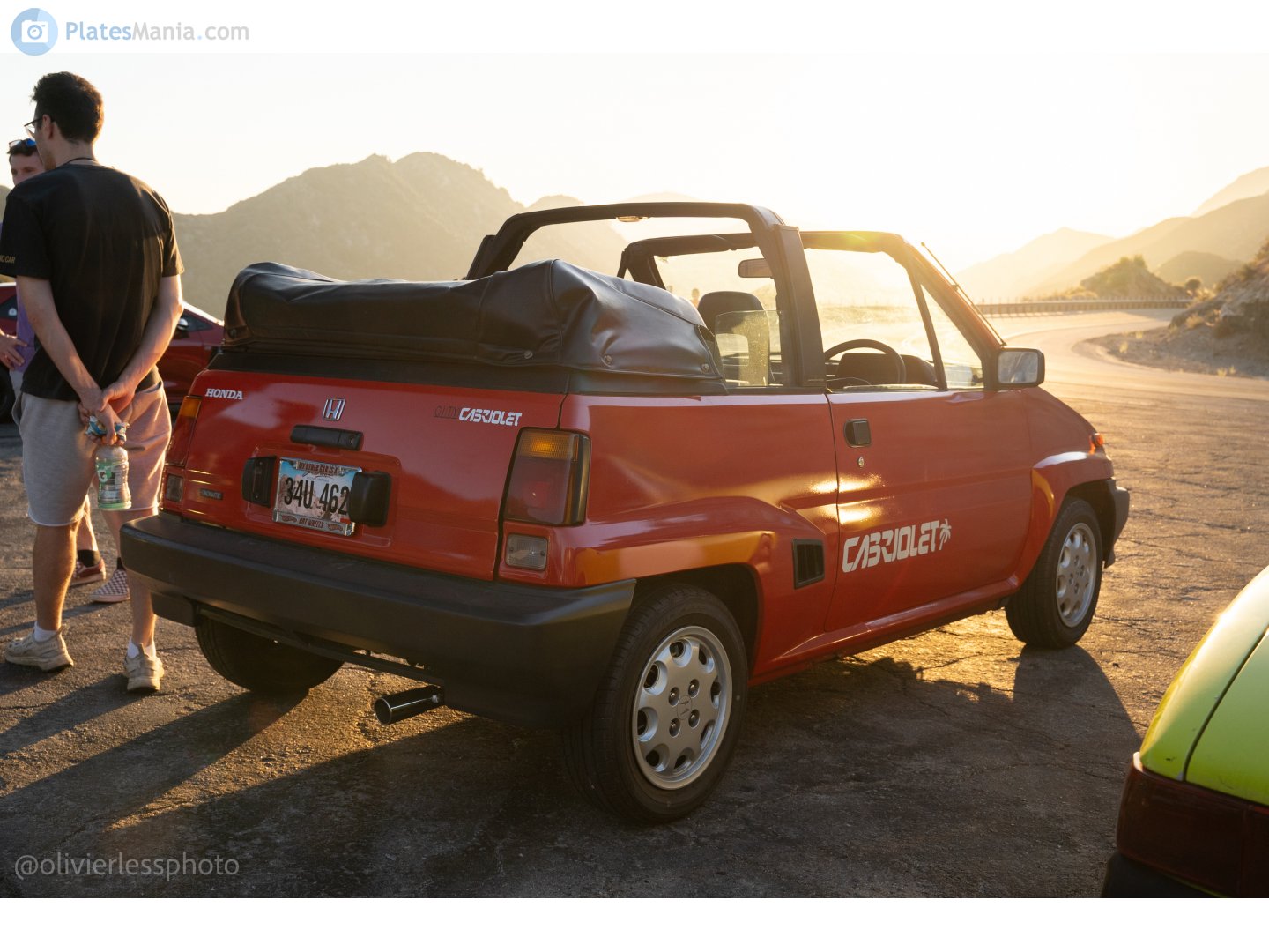 34U 462, Honda City 1st gen Cabriolet (FA), 1984–1986