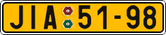 License plate of the Czech Republic, Commercial vehicles (1960)