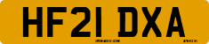 License plate of the United Kingdom, 2001 year system
