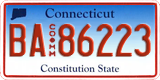 Connecticut, Commercial vehicles (AB-12345)