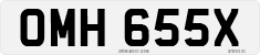 License plate of the United Kingdom, 1963 year system