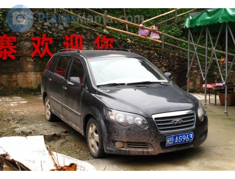 闽D·AG963, Chery (Chirey) CrossEastar