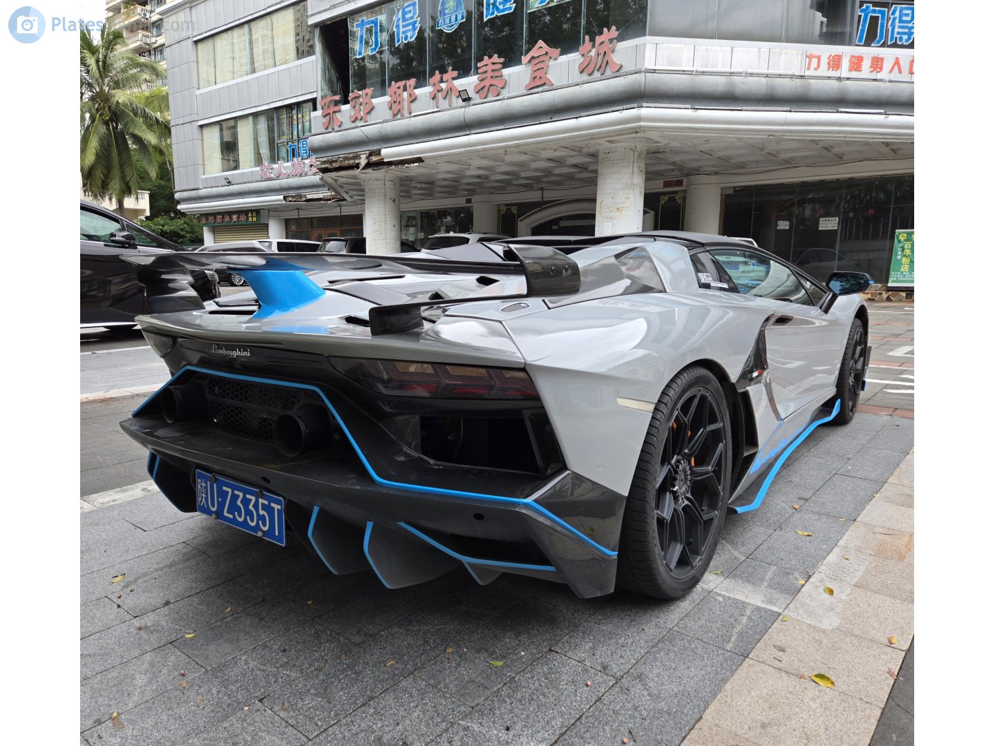 陕U·Z335T, Lamborghini Aventador LP770-4 SVJ, 2018–