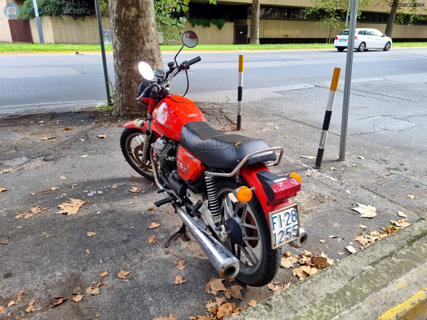 FI 281255, Moto Guzzi V35 