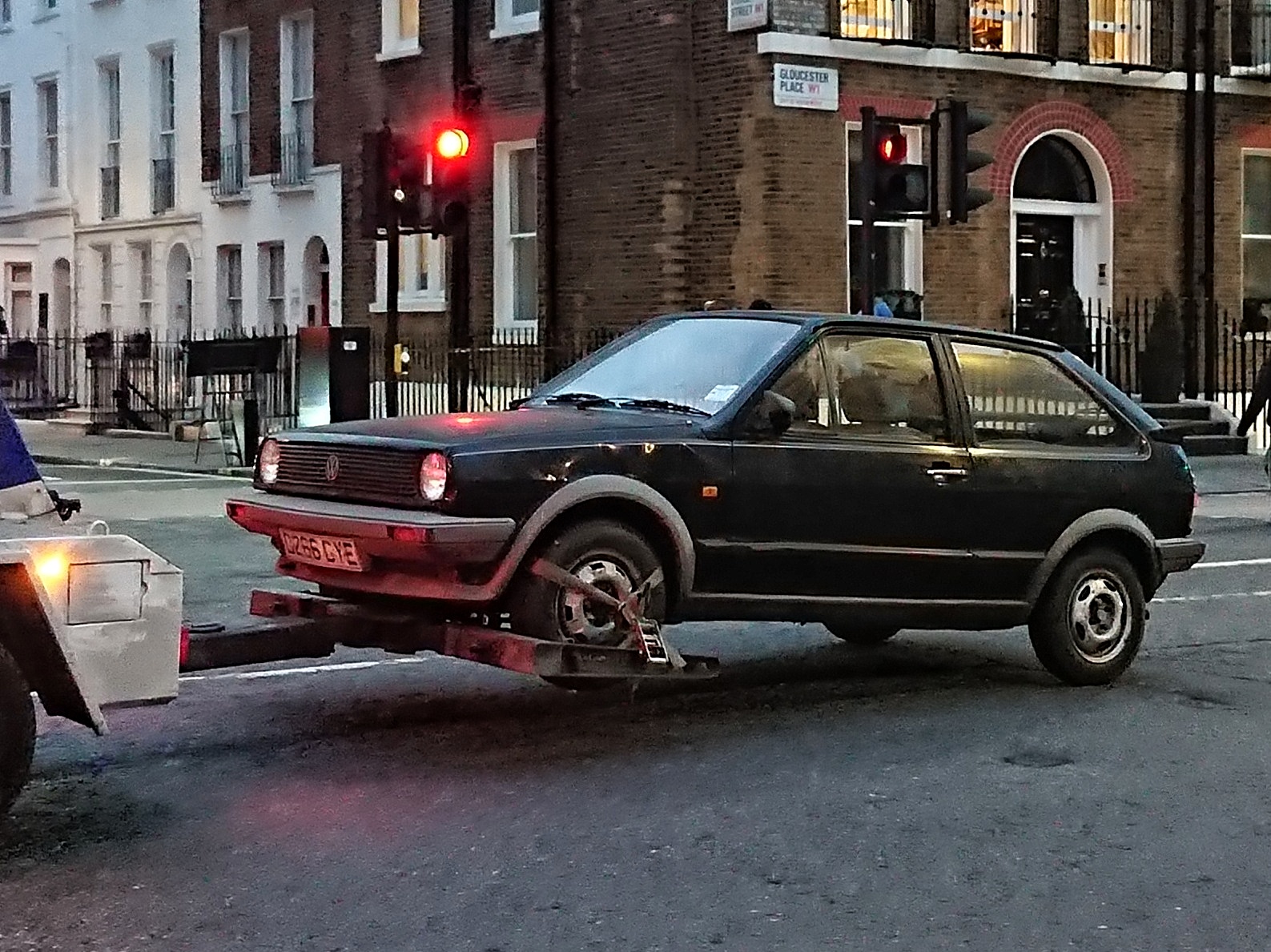 D266GYE, Volkswagen Polo 2nd gen Coupé (86C), 1982–1990