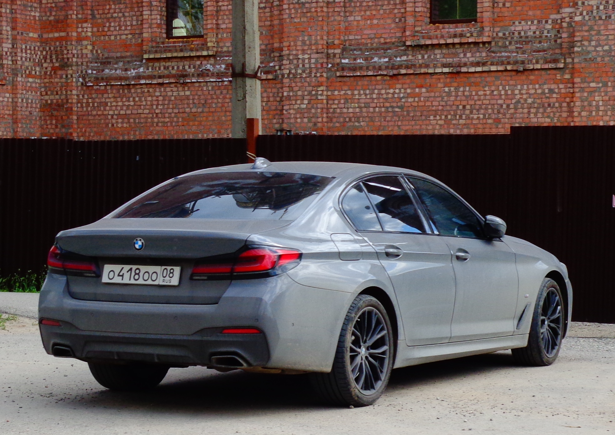 о 418 оо 08, BMW 5 Series 7th gen Sedan (G30/G38), facelift, 2020–2023