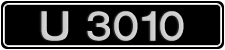 License plate of Iceland, Oldtimers