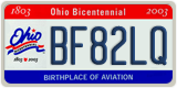 Ohio, AB12CD (Bicentennial)