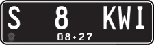 License plate of Indonesia, Regular plates