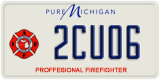 Michigan, Specialty plates (1AB23)