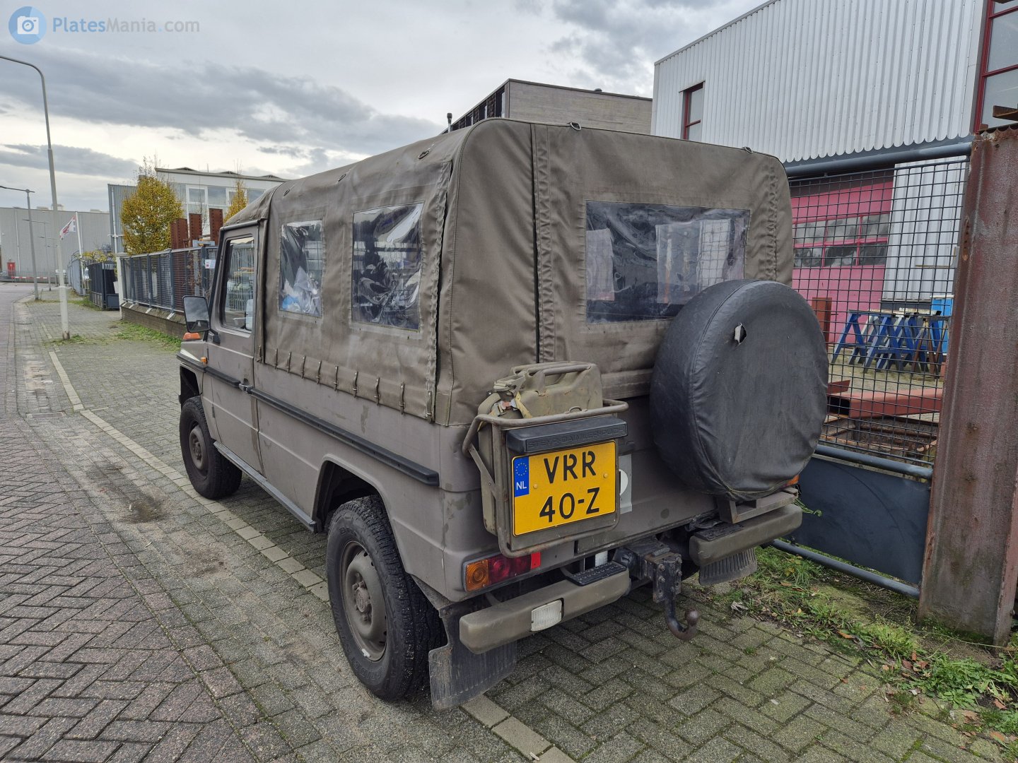 VRR-40-Z, Steyr Daimler-Puch G-Klasse 3-door Open-Roof SUV (W460/W461; Military-market), 1979–2000