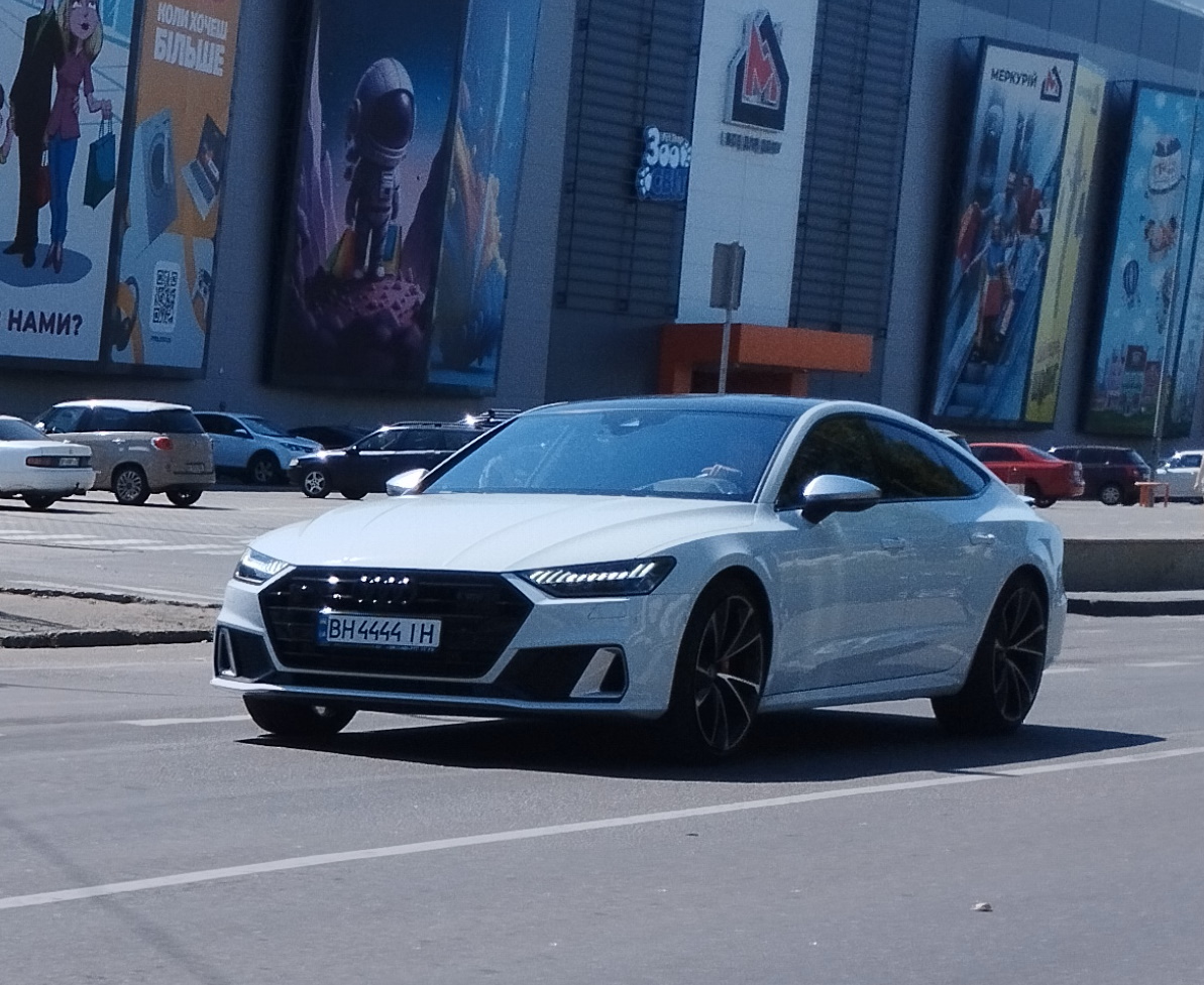 BH 4444 IH, Audi A7 2nd gen Sportback (C8/4KA), 2017–