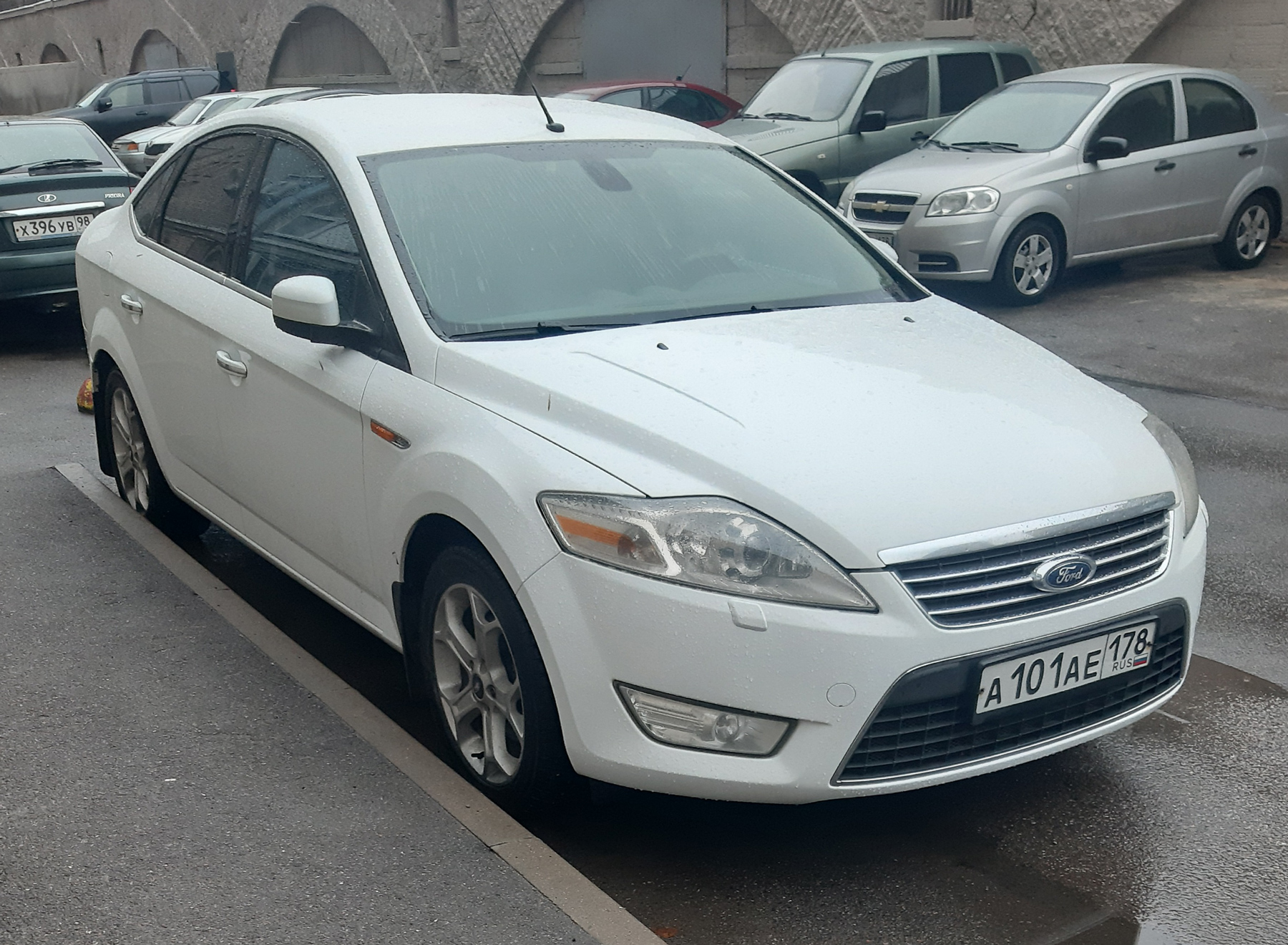 а 101 ае 178, Ford Mondeo 3rd gen Sedan/Liftback (Mk4; CD345), 2007–2010 (–2011 for CN-market)