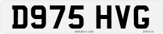 License plate of the United Kingdom, 1983 year system