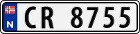 License plate of Norway, Trailers, motorcycles, special vehicles