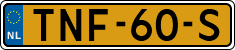 License plate of the Netherlands, Agricultural vehicles