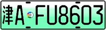 License plate of China, Electric vehicles