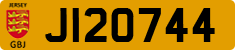 License plate of Jersey, Regular plates (J123456)