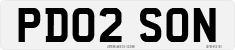 License plate of the United Kingdom, 2001 year system
