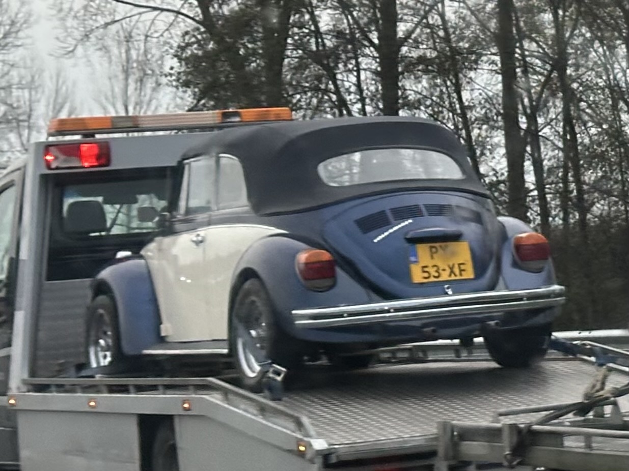 PY-53-XF, Volkswagen Beetle 1st gen Cabrio (Type 1), 1948­–2003