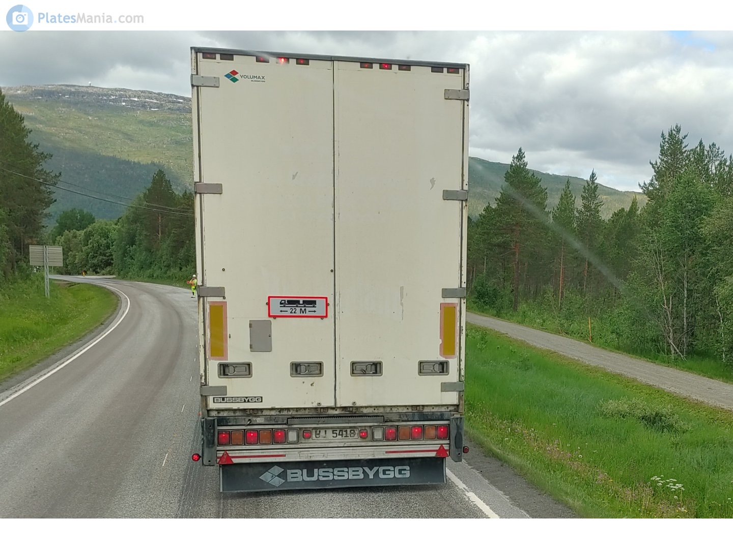 UJ 5418, Trailer-Bygg 