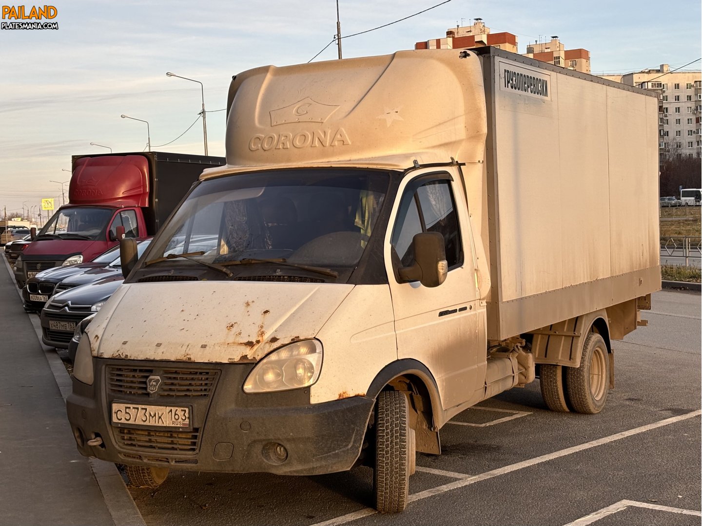 с 573 мк 163, GAZ 3302 ГАЗель 2-3302 Single Cab, facelift, 2003–